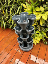 5-Tier Stackable Planter (With Wheels)