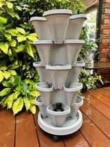 5-Tier Stackable Planter (With Wheels)