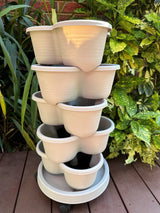 5-Tier Stackable Planter (With Wheels)