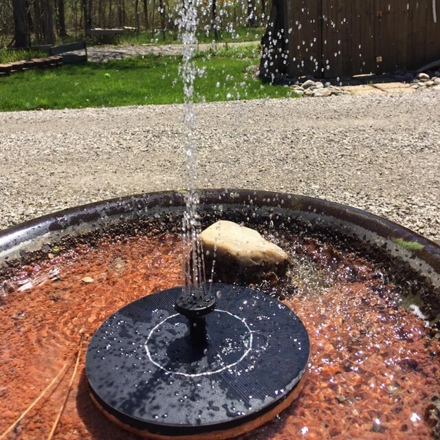 Solar Water Fountain