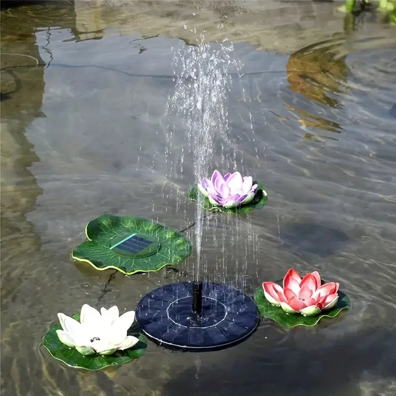 Solar Water Fountain