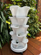 5-Tier Stackable Planter (With Wheels)