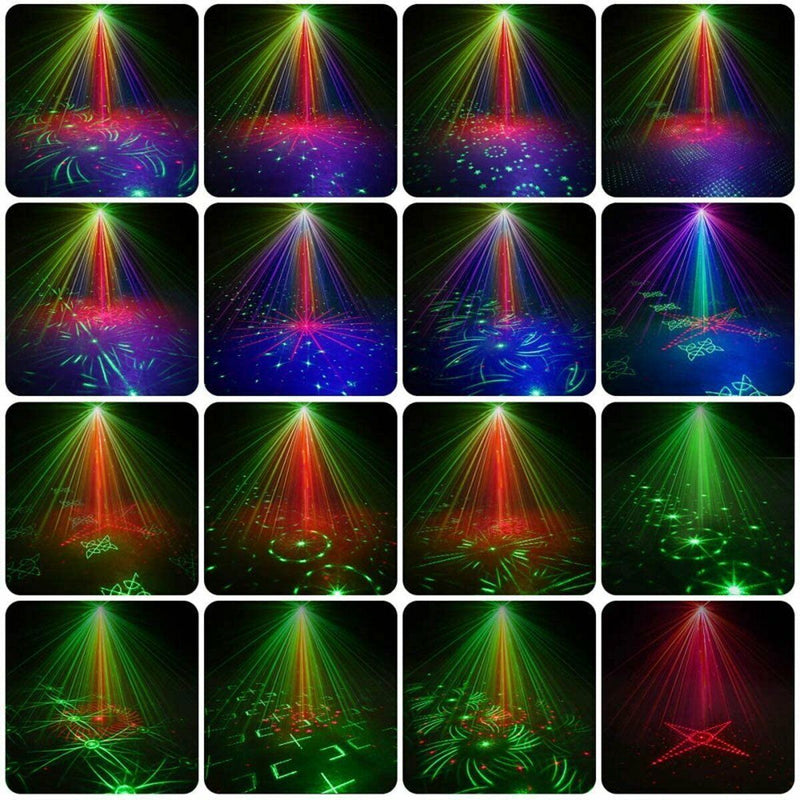 60 Pattern LED Laser Lights