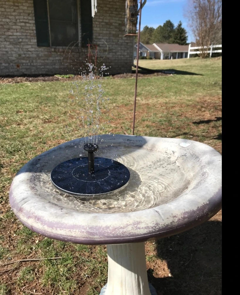 Solar Water Fountain