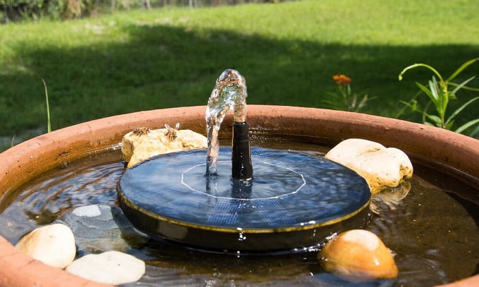 Solar Water Fountain