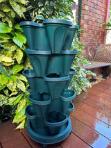 5-Tier Stackable Planter (With Wheels)