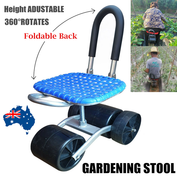 Adjustable 360° Rotating Gardening Seat