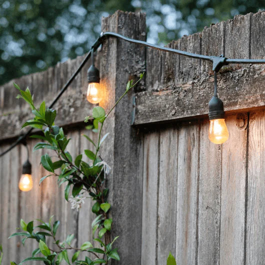 Festoon Outdoor Solar Lights - 16m