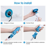 Cordless Electric Power Brush